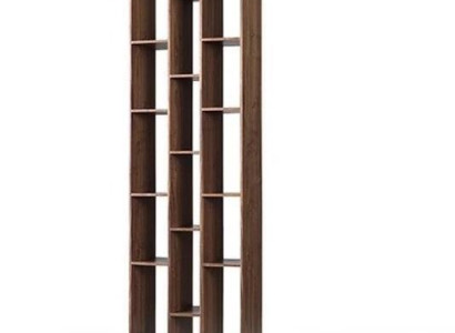 Bookshelf Bookcase Shelf Living room Design Wood Brown new
